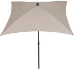 Siena Garden Marktschirm City 180 cmx 180 cm Natur mit Neigungsfunktion