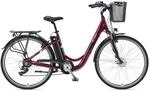 Telefunken City E-Bike 28 Zoll 7-Gang Kettenschaltung Frontmotor 250 W 374,4 Wh Akku