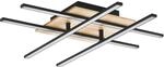 Eglo LED-Deckenleuchte Marinello 1 mit Holzelement 9 cm x 50 cm x 50 cm