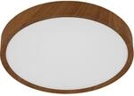 Eglo LED-Deckenleuchte Musurita &Oslash; 34 cm Holzoptik-Natur-Wei&szlig;