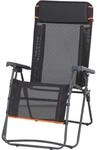 Siena Garden Campingstuhl Relax Comfort Anthrazit 91 cm x 65 cm x 19 cm
