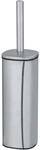 Wenko WC-B&uuml;rstenhalter Alassio &Oslash; 9,3 cm x 39,2 cm Silber Matt