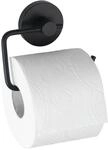 Wenko Toilettenpapierhalter Milazzo Vacuum-Loc Schwarz