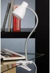 Briloner LED-Klemmleuchte Grip Wei&szlig;