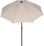 Siena Garden Marktschirm City &Oslash; 180 cm Natur mit Neigungsfunktion