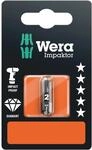 Wera Diamant Kreuzschlitz-Bit PZ2 x 25 mm Impaktor 855/1