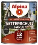 PROFI Wetterschutzfarbe Deckend Schwarz