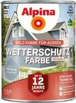 Alpina Wetterschutzfarbe Silbergrau 2,5,
