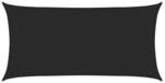 vidaXL Sonnensegel 160 g/m&sup2; Schwarz 2,5x5 m HDPE 311731