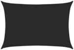 vidaXL Sonnensegel 160 g/m&sup2; Schwarz 3x5 m HDPE 311734
