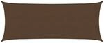 vidaXL Sonnensegel 160 g/m&sup2; Braun 2x4,5 m HDPE 311780