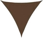 vidaXL Sonnensegel 160 g/m&sup2; Braun 3,6x3,6x3,6 m HDPE 311803