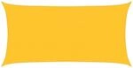 vidaXL Sonnensegel 160 g/m&sup2; Gelb 2,5x4,5 m HDPE 311565
