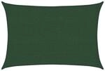 vidaXL Sonnensegel 160 g/m&sup2; Dunkelgr&uuml;n 2,5x3,5 m HDPE 311453