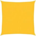 vidaXL Sonnensegel 160 g/m&sup2; Gelb 2,5x2,5 m HDPE 311548