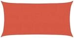 vidaXL Sonnensegel 160 g/m&sup2; Terrakottarot 2,5x5 m HDPE 311346