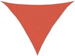vidaXL Sonnensegel 160 g/m&sup2; Terrakottarot 3,5x3,5x4,9 m HDPE 311367