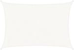 vidaXL Sonnensegel 160 g/m&sup2; Wei&szlig; 3,5x5 m HDPE 311242