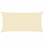 vidaXL Sonnensegel 160 g/m&sup2; Creme 2x3,5 m HDPE 311173