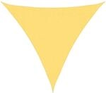 vidaXL Sonnensegel 160 g/m&sup2; Beige 3x3x3 m HDPE 311142