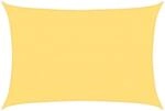 vidaXL Sonnensegel HDPE Rechteckig 4x6 m Beige 42284