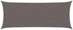 vidaXL Sonnensegel 160 g/m&sup2; Anthrazit 2x4,5 m HDPE 311065