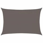 vidaXL Sonnensegel 160 g/m&sup2; Anthrazit 3,5x5 m HDPE 311077