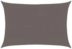 vidaXL Sonnensegel HDPE Rechteckig 4x6 m Anthrazit 42279