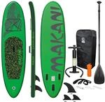 ECD Germany Aufblasbares Stand Up Paddle Board Makani 320 x 82 x 15 cm Gr&uuml;n PVC