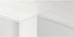 Parador Dekordeckenleiste DAL 3 220 cm x 3,4 cm x 1,2 cm Wei&szlig; Seidenmatt