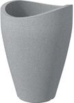 Scheurich Pflanzgef&auml;&szlig; Wave Globe High &Oslash; 50 cm x 67 cm Stony-Grey