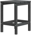 vidaXL Garten Adirondack-Tisch Anthrazit 38x38x46 cm HDPE 318642