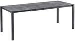 Barths Gartentisch Palazzo ausziehbar Aluminium Anthrazit 200 cm x 80 cm