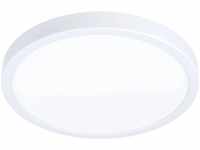 Eglo LED-Aufbauleuchte Zigbee Fueva-Z Rund Weiß 19,5 W