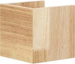 Ledvance Smart+ WiFi Wandleuchte Orbis Wall Wood 11 cm x 11 cm Tunable White