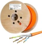 hb-digital Netzwerkkabel CAT 7a Verlegekabel max. 1200 MHz S/FTP AWG23 LSZH 250m