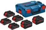 Bosch Professional Akku Set 4x ProCore 18 V 4 Ah & 2x ProCore 18 V 8 Ah L-Boxx