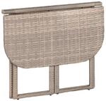 Merxx Gartentisch Klappen Rechteckig 100 cm x 78 cm