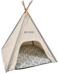 Heim Haustier-Tipi-Zelt My Home 68 cm x 68 cm x 80 cm