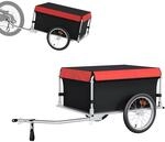 Wiltec Fahrrad Lastenanh&auml;nger 135X60X58Cm 65Kg Fahrradanh&auml;nger...