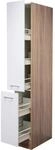 Flex-Well Classic K&uuml;chen-Apothekerhochschrank Florida30 cm Wei&szlig;-Sonoma Eiche