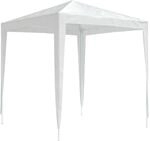 vidaXL Partyzelt 2 x 2 m Wei&szlig; 48496