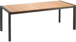 Barths Gartentisch Paros Rechteckig Holz Anthrazit 210 cm x 90 cm