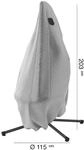 Siena Garden Schutzh&uuml;lle Yobaya Grau 2 x Active Air System &Oslash; 115 cm x 203 cm