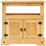 vidaXL TV-Schrank im Mexiko-Stil Kief&uuml;r Massiv Corona 80 x 43 x 78 cm