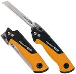 Fiskars Kompakt-Universals&auml;ge Pro 24 TPI 2 Bl&auml;tter 15 cm Orange-Schwarz