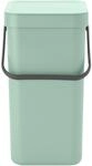Brabantia Abfallbeh&auml;lter Sort & Go 12, Gr&uuml;n