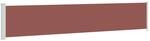 vidaXL Seitenmarkise Ausziehbar 117x600 cm Braun 317951