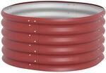 Vitavia Hochbeet 401 Vita Rund Rubin B 82cm x L 162 cm x H 40 cm