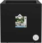 Elho Pflanztopf Vivo Next 40 cm x 40 cm x 40 cm Living Black mit Rollen